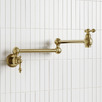 Clementine Brass Kitchen Pot Filler
