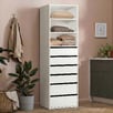 Cassandra 6 Drawer & 3 Shelf Wardrobe