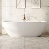 Bellevue Oval Acrylic Freestanding Bath with Overflow