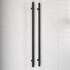 Round 950mm Heated Vertical Towel Rail
