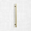 900mm Single Heated Vertical Towel Bar