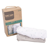 Love N Care Love N Care 2 Piece Co-Sleeper Fitted Sheet Set