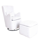 Love N Care 2 Piece Cloud Lush Amchair &amp; Ottoman Set