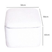 Love N Care 2 Piece Cloud Lush Amchair &amp; Ottoman Set
