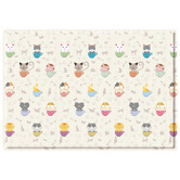 Love N Care Love N Care Cats in Cups Reversible Play Mat