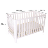 Love N Care Love N Care Iris Pine Wood Cot