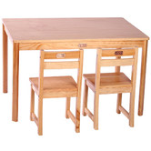 Tikk Tokk TikkTokk Little Boss Rectangular Table &amp; Chair Set