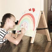 Tikk Tokk TikkTokk Little Boss Pine Wood Tabletop Easel