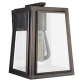MDA Lighting London Brass &amp; Glass Outdoor Wall Light