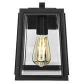 MDA Lighting London Brass &amp; Glass Outdoor Wall Light
