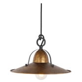 MDA Lighting Benson Brass Pendant Light