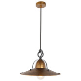 MDA Lighting Benson Brass Pendant Light