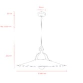 MDA Lighting Benson Brass Pendant Light
