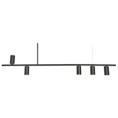 MDA Lighting Delco Aluminium 5 Light Pendant