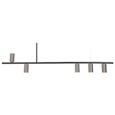 MDA Lighting Delco Aluminium 5 Light Pendant