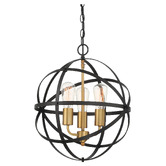 MDA Lighting Apollo Iron 3-Light Pendant