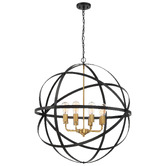 MDA Lighting Apollo Iron 8-Light Pendant