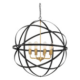 MDA Lighting Apollo Iron 8-Light Pendant