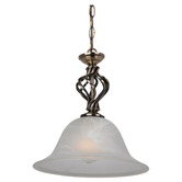 MDA Lighting Geneva Glass Pendant Light