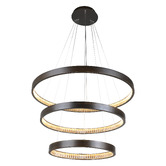 MDA Lighting Margo Aluminium 3-Light LED Pendant