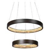 MDA Lighting Margo Aluminium 2-Light LED Pendant