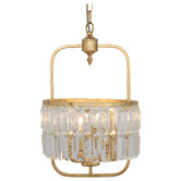 MDA Lighting Tilly Crystal 3-Light Chandelier