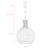 MDA Lighting Boaz Pendant Light