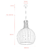 MDA Lighting Boaz Pendant Light