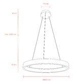 MDA Lighting Margo Aluminium LED Pendant Light