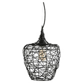MDA Lighting Weave 36cm Iron Pendant Light
