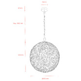 MDA Lighting Theodore Metal Pendant Light