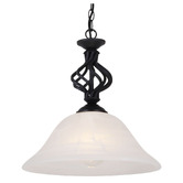 MDA Lighting Geneva Glass Pendant Light