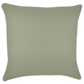 Escape to Paradise Solid Piped Square Outdoor Cushion