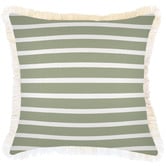 Escape to Paradise Hampton Fringed Square Outdoor Cushion