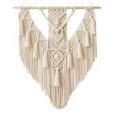 Escape to Paradise Natural Macrame Cotton Wall Hanging