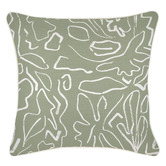 Escape to Paradise Playa Square Cushion