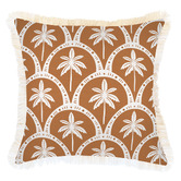 Escape to Paradise Corfu Fringed Outdoor Cushion
