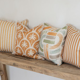 Escape to Paradise Corfu Fringed Outdoor Cushion