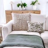 Escape to Paradise Tahiti Piped Cushion