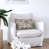 Escape to Paradise Tahiti Piped Cushion