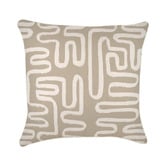 Escape to Paradise Maze Piped Cushion