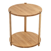 Maalum Design Clyde Ash Wood Side Table