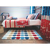 Harlequin Primary Pure Wool Abacus Hand-Tufted Wool Rug