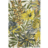 Harlequin Maize Floreale Hand-Tufted Wool Rug