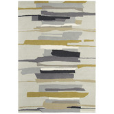 Harlequin Pewter Zeal Hand-Tufted Wool Rug