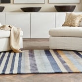 Harlequin Multi-Coloured Rosita Putty Hand-Tufted Pure New Wool Rug