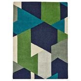 Harlequin Amazonia Sea Glass Popova Hand-Tufted Rug