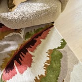Harlequin Amber Calathea Hand-Tufted Wool-Blend Rug