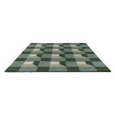 Harlequin Fern Blocks Hand-Tufted Wool Rug
