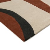 Harlequin Walnut Torillo Hand-Tufted Wool Rug